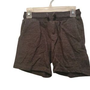 Faze 1 Boys Gray Slash Pockets Elastic Waist Drawstring Jogger Shorts Size 5